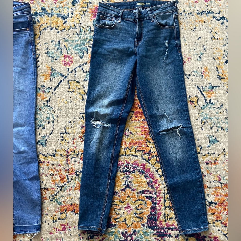 Holey skinny Jean